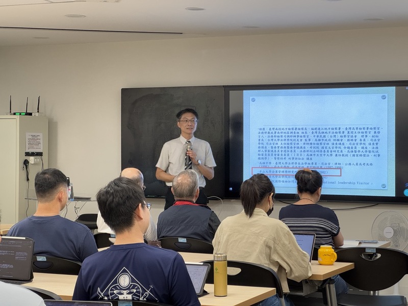 113-2學期後醫系學生-行政及司法相驗講座圖片