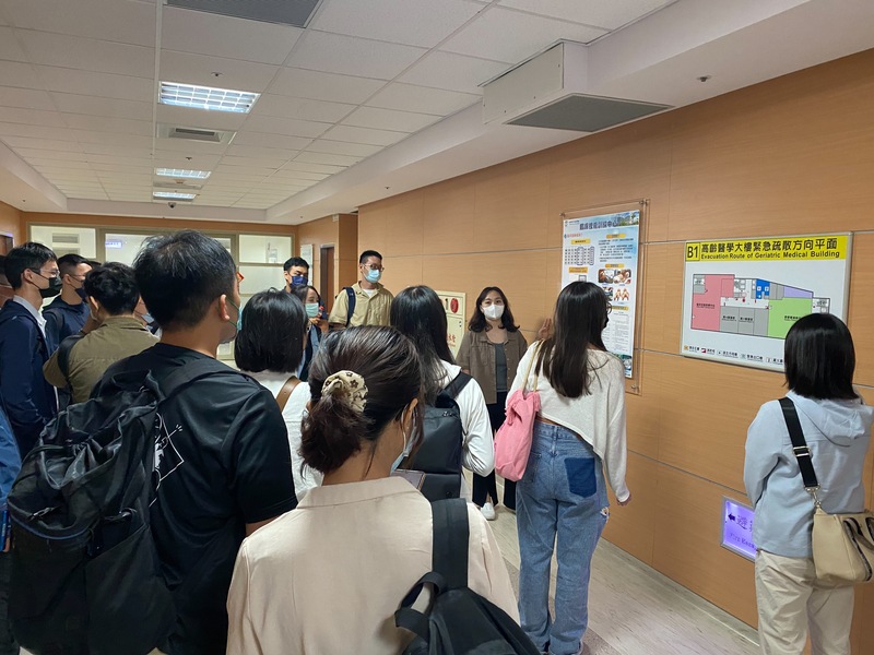 後醫系學生赴教學合作醫院「高雄榮民總醫院」參訪圖片