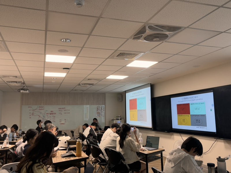 114學年第一學期習醫之道-余尚儒所長《在宅醫療：過去、現在與未來》圖片