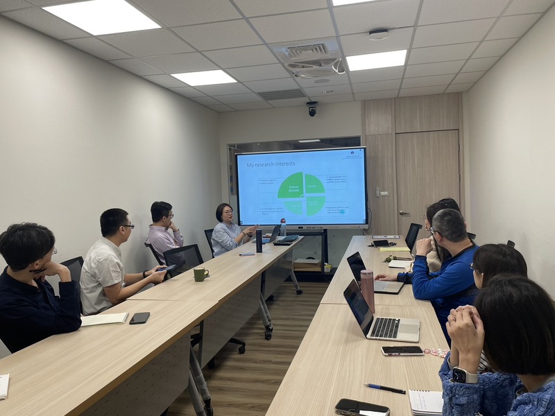 基礎教師師資培育講座-蕭孟昕博士《Biomakers in Early Detection of Varian Cancer》、周銘翊副教授《The Neural Circuits for  Animal Aggressive Bahaviors》圖片
