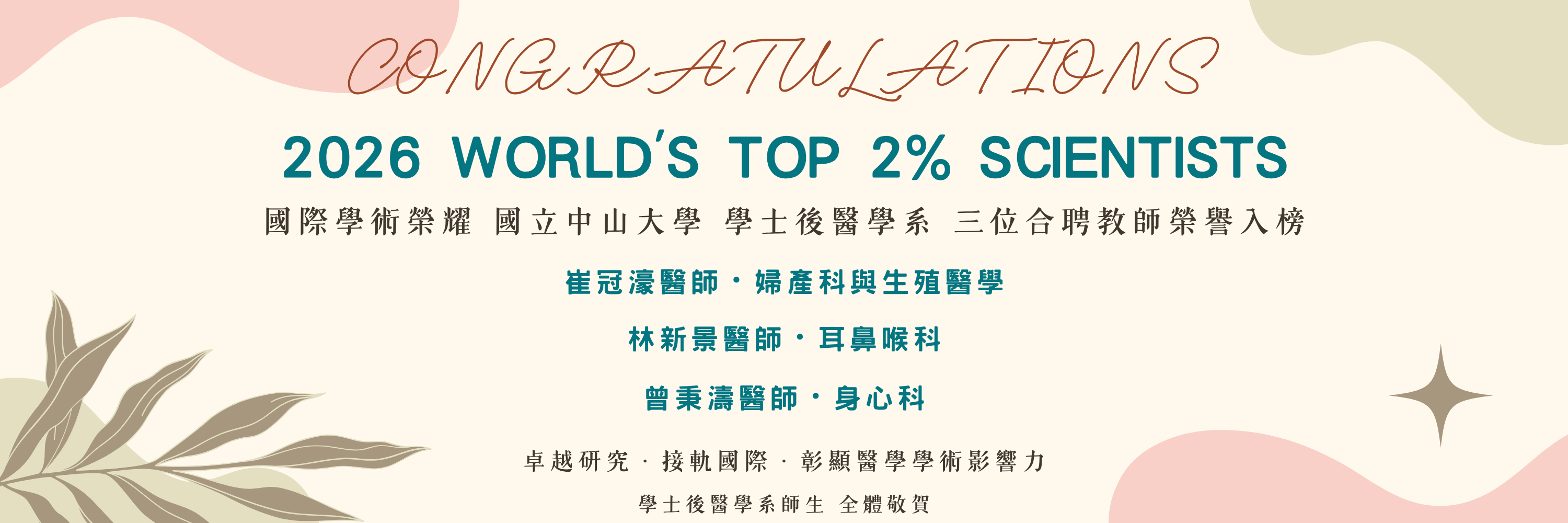 World's Top 2% Scientists